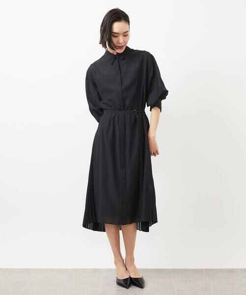 Maison de CINQ / メゾン ドゥ サンク ロング・マキシ丈ワンピース | [小さいサイズ]バックプリーツ3WAYワンピース | 詳細3