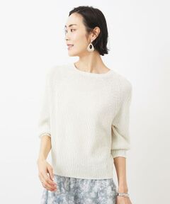 Maison de CINQ / メゾン ドゥ サンク ニット・セーター | [小さいサイズ] ホールガーメント(R)ドライタッチラメニット