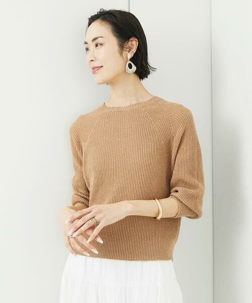 Maison de CINQ / メゾン ドゥ サンク ニット・セーター | [小さいサイズ] ホールガーメント(R)ドライタッチラメニット | 詳細1