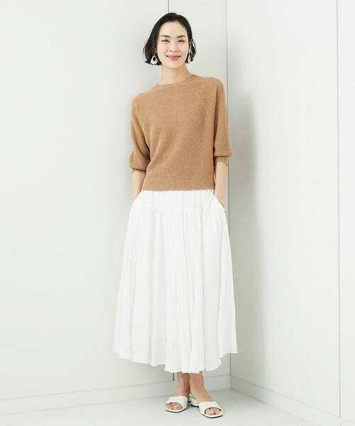 Maison de CINQ / メゾン ドゥ サンク ニット・セーター | [小さいサイズ] ホールガーメント(R)ドライタッチラメニット | 詳細16