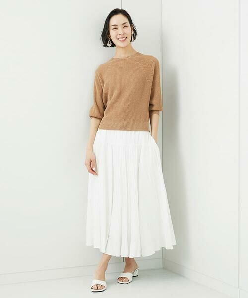 Maison de CINQ / メゾン ドゥ サンク ニット・セーター | [小さいサイズ] ホールガーメント(R)ドライタッチラメニット | 詳細18