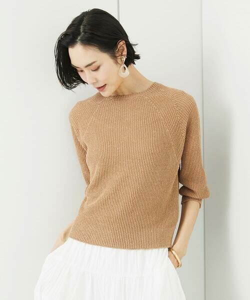 Maison de CINQ / メゾン ドゥ サンク ニット・セーター | [小さいサイズ] ホールガーメント(R)ドライタッチラメニット | 詳細2