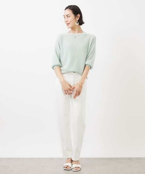 Maison de CINQ / メゾン ドゥ サンク ニット・セーター | [小さいサイズ] ホールガーメント(R)ドライタッチラメニット | 詳細21