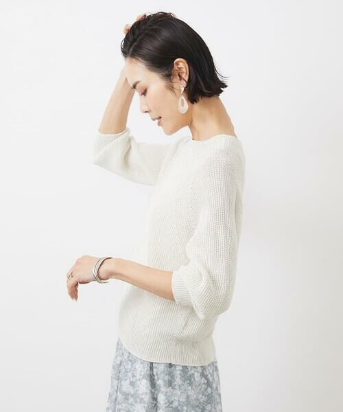 Maison de CINQ / メゾン ドゥ サンク ニット・セーター | [小さいサイズ] ホールガーメント(R)ドライタッチラメニット | 詳細4