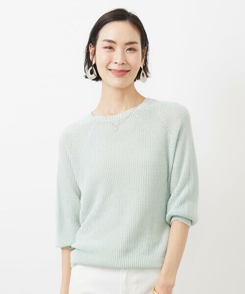 Maison de CINQ / メゾン ドゥ サンク ニット・セーター | [小さいサイズ] ホールガーメント(R)ドライタッチラメニット | 詳細6