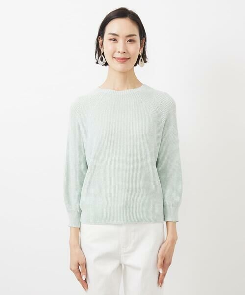 Maison de CINQ / メゾン ドゥ サンク ニット・セーター | [小さいサイズ] ホールガーメント(R)ドライタッチラメニット | 詳細7