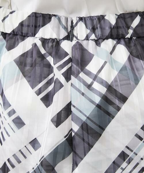 Maison de CINQ / メゾン ドゥ サンク ロング・マキシ丈スカート | [小さいサイズ]シアーチェックスカート(オリジナルプリント) | 詳細8