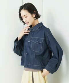 Maison de CINQ / メゾン ドゥ サンク Gジャン・デニムジャケット | [小さいサイズ]オーバーサイズトラッカージャケット