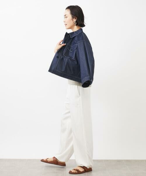 Maison de CINQ / メゾン ドゥ サンク Gジャン・デニムジャケット | [小さいサイズ]オーバーサイズトラッカージャケット | 詳細21