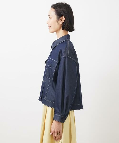 Maison de CINQ / メゾン ドゥ サンク Gジャン・デニムジャケット | [小さいサイズ]オーバーサイズトラッカージャケット | 詳細7