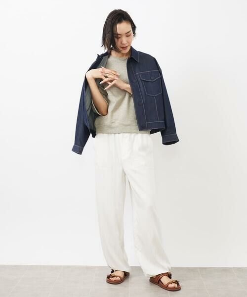 Maison de CINQ / メゾン ドゥ サンク カットソー | [小さいサイズ]ラメスウェットプルオーバー | 詳細17