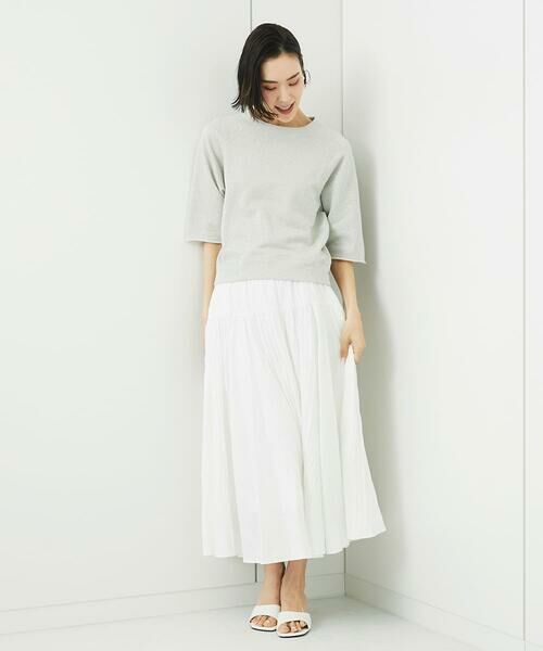 Maison de CINQ / メゾン ドゥ サンク カットソー | [小さいサイズ]ラメスウェットプルオーバー | 詳細21