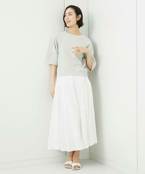 Maison de CINQ / メゾン ドゥ サンク カットソー | [小さいサイズ]ラメスウェットプルオーバー | 詳細22