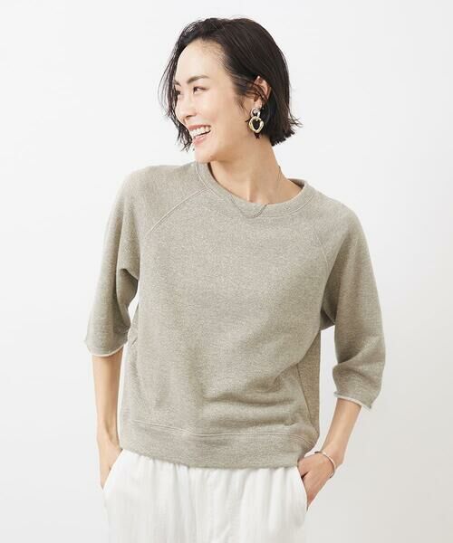 Maison de CINQ / メゾン ドゥ サンク カットソー | [小さいサイズ]ラメスウェットプルオーバー | 詳細3