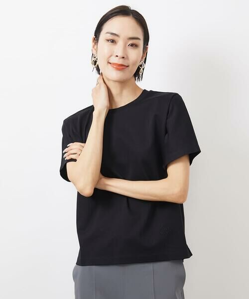 Maison de CINQ / メゾン ドゥ サンク カットソー | [小さいサイズ]ワンポイント刺繍Tシャツ | 詳細3