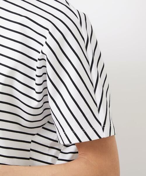 Maison de CINQ / メゾン ドゥ サンク カットソー | [小さいサイズ]ワンポイント刺繍Tシャツ | 詳細8