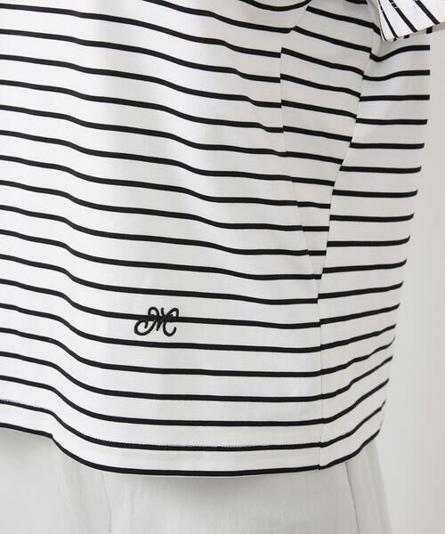 Maison de CINQ / メゾン ドゥ サンク カットソー | [小さいサイズ]ワンポイント刺繍Tシャツ | 詳細9