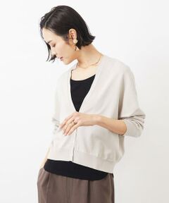 Maison de CINQ / メゾン ドゥ サンク カーディガン・ボレロ | [小さいサイズ]ホールガーメント（R）Vネックカーディガン