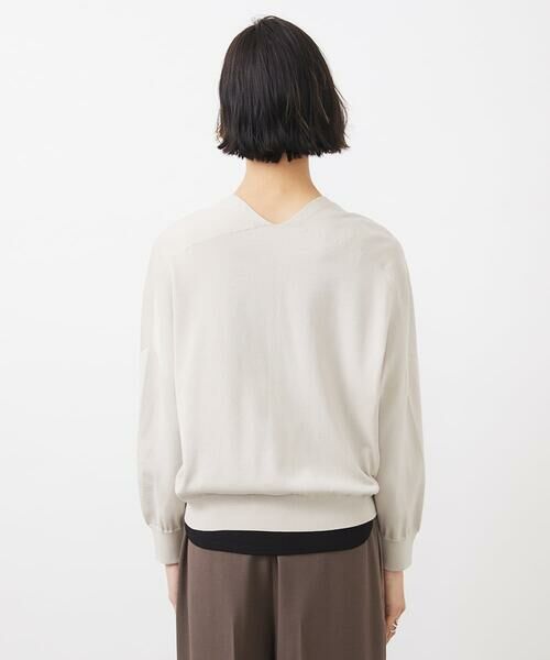 Maison de CINQ / メゾン ドゥ サンク カーディガン・ボレロ | [小さいサイズ]ホールガーメント（R）Vネックカーディガン | 詳細10