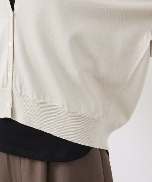 Maison de CINQ / メゾン ドゥ サンク カーディガン・ボレロ | [小さいサイズ]ホールガーメント（R）Vネックカーディガン | 詳細13