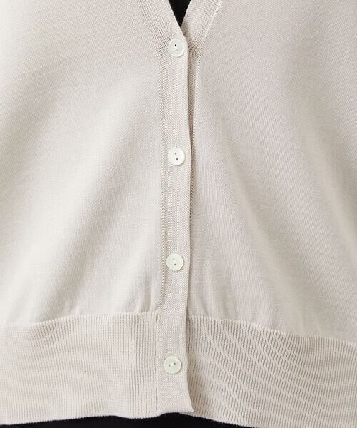 Maison de CINQ / メゾン ドゥ サンク カーディガン・ボレロ | [小さいサイズ]ホールガーメント（R）Vネックカーディガン | 詳細14