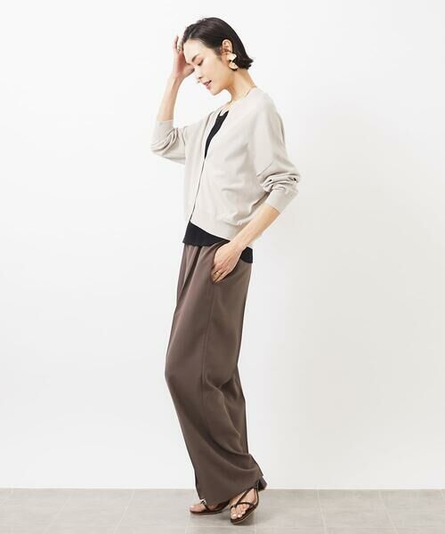 Maison de CINQ / メゾン ドゥ サンク カーディガン・ボレロ | [小さいサイズ]ホールガーメント（R）Vネックカーディガン | 詳細20