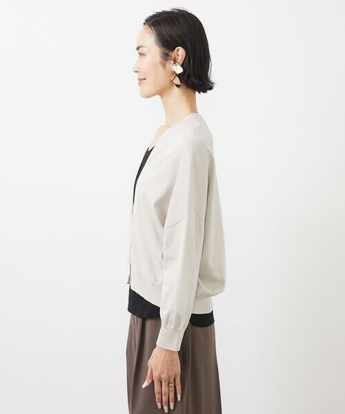 Maison de CINQ / メゾン ドゥ サンク カーディガン・ボレロ | [小さいサイズ]ホールガーメント（R）Vネックカーディガン | 詳細9