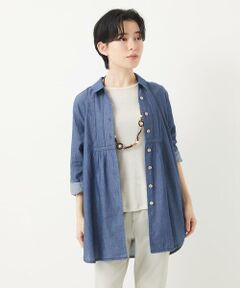 Maison de CINQ / メゾン ドゥ サンク チュニック | デニムチュニックブラウス