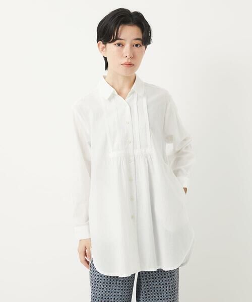 Maison de CINQ / メゾン ドゥ サンク チュニック | デニムチュニックブラウス | 詳細13