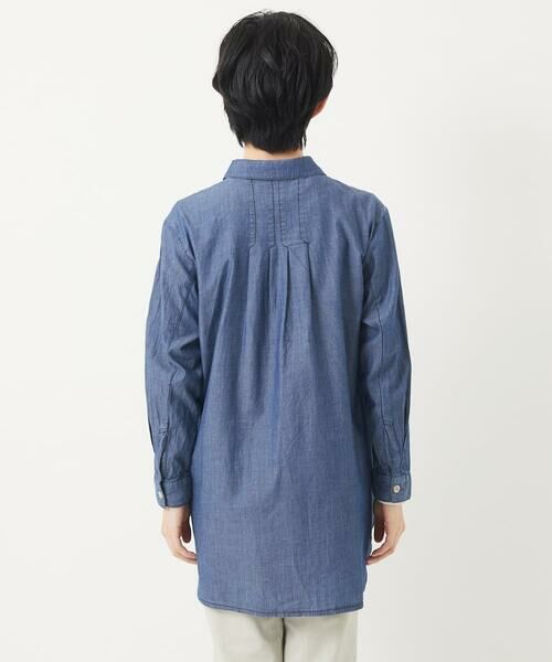 Maison de CINQ / メゾン ドゥ サンク チュニック | デニムチュニックブラウス | 詳細17