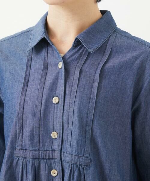 Maison de CINQ / メゾン ドゥ サンク チュニック | デニムチュニックブラウス | 詳細18
