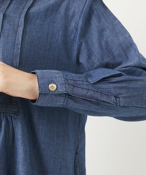 Maison de CINQ / メゾン ドゥ サンク チュニック | デニムチュニックブラウス | 詳細19