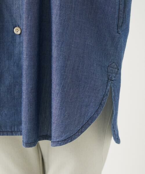 Maison de CINQ / メゾン ドゥ サンク チュニック | デニムチュニックブラウス | 詳細20