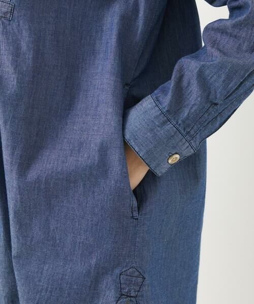 Maison de CINQ / メゾン ドゥ サンク チュニック | デニムチュニックブラウス | 詳細22