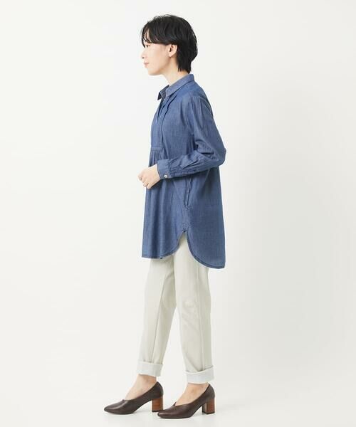 Maison de CINQ / メゾン ドゥ サンク チュニック | デニムチュニックブラウス | 詳細27