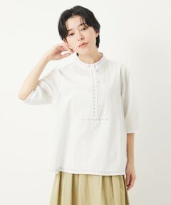 Maison de CINQ / メゾン ドゥ サンク シャツ・ブラウス | デニムプルオーバーブラウス