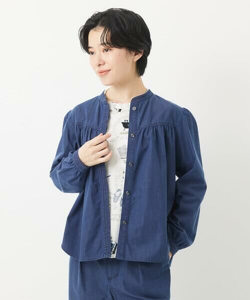 Maison de CINQ / メゾン ドゥ サンク シャツ・ブラウス | ビヨンドデニムブラウス | 詳細1