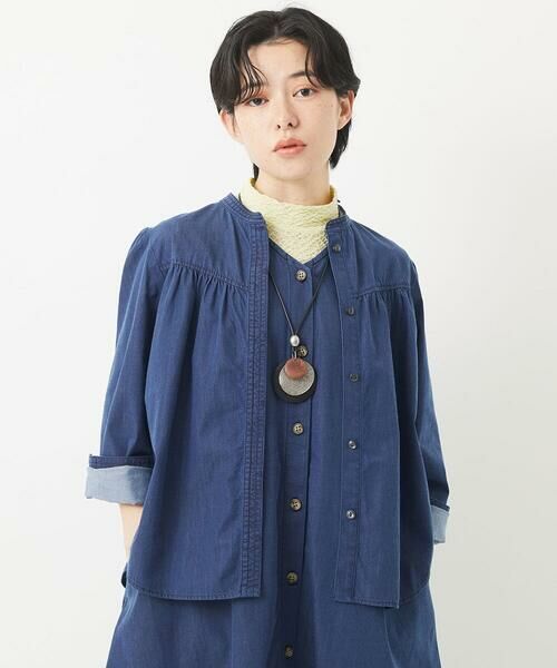 Maison de CINQ / メゾン ドゥ サンク シャツ・ブラウス | ビヨンドデニムブラウス | 詳細5