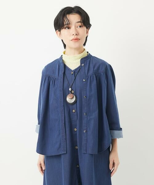 Maison de CINQ / メゾン ドゥ サンク シャツ・ブラウス | ビヨンドデニムブラウス | 詳細6