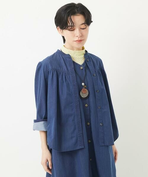 Maison de CINQ / メゾン ドゥ サンク シャツ・ブラウス | ビヨンドデニムブラウス | 詳細7