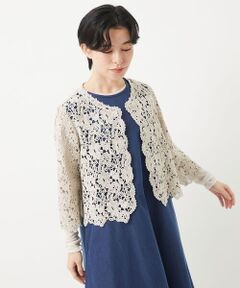 Maison de CINQ / メゾン ドゥ サンク シャツ・ブラウス | ケミカルレースボレロブラウス