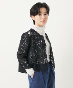 Maison de CINQ / メゾン ドゥ サンク シャツ・ブラウス | ケミカルレースボレロブラウス