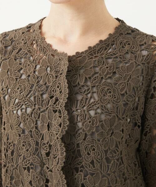 Maison de CINQ / メゾン ドゥ サンク シャツ・ブラウス | ケミカルレースボレロブラウス | 詳細11
