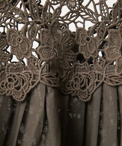 Maison de CINQ / メゾン ドゥ サンク シャツ・ブラウス | ケミカルレースボレロブラウス | 詳細15