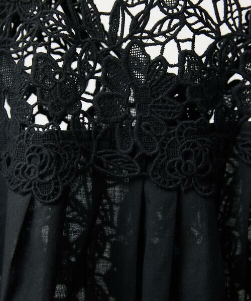 Maison de CINQ / メゾン ドゥ サンク シャツ・ブラウス | ケミカルレースボレロブラウス | 詳細17