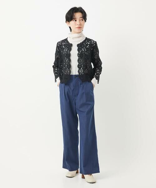 Maison de CINQ / メゾン ドゥ サンク シャツ・ブラウス | ケミカルレースボレロブラウス | 詳細25