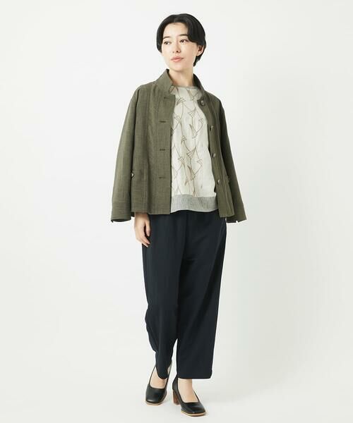 Maison de CINQ / メゾン ドゥ サンク セットアップ | リネンライクジャケット | 詳細29