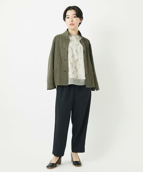 Maison de CINQ / メゾン ドゥ サンク セットアップ | リネンライクジャケット | 詳細30