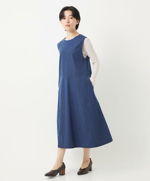 Maison de CINQ / メゾン ドゥ サンク ロング・マキシ丈スカート | ビヨンドデニムジャンパースカート | 詳細23