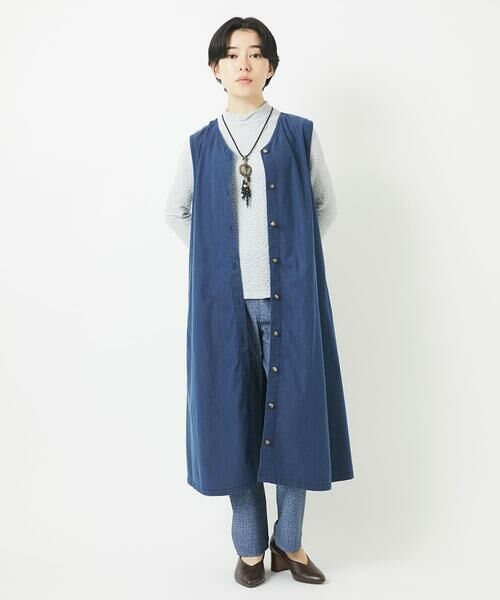 Maison de CINQ / メゾン ドゥ サンク ロング・マキシ丈スカート | ビヨンドデニムジャンパースカート | 詳細28